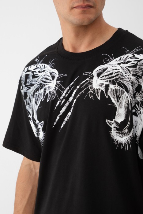 футболка  модель tiger line из италии вид сбоку