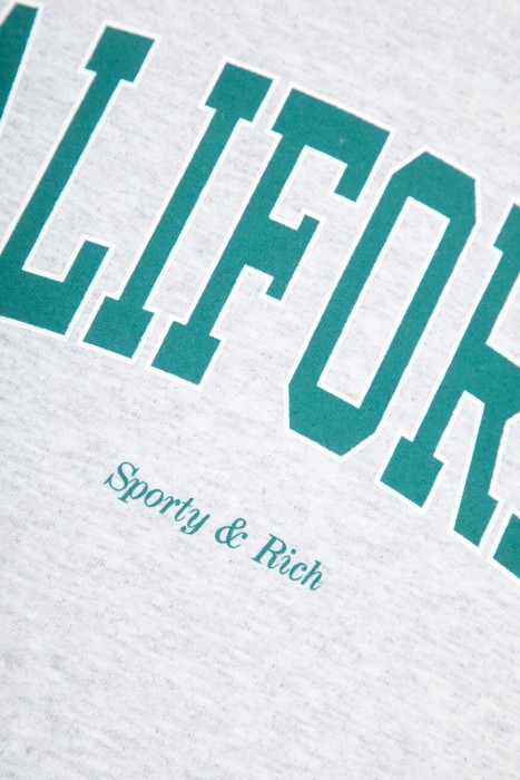 футболка sporty&rich модель california повседневного стиля с лицевой стороны