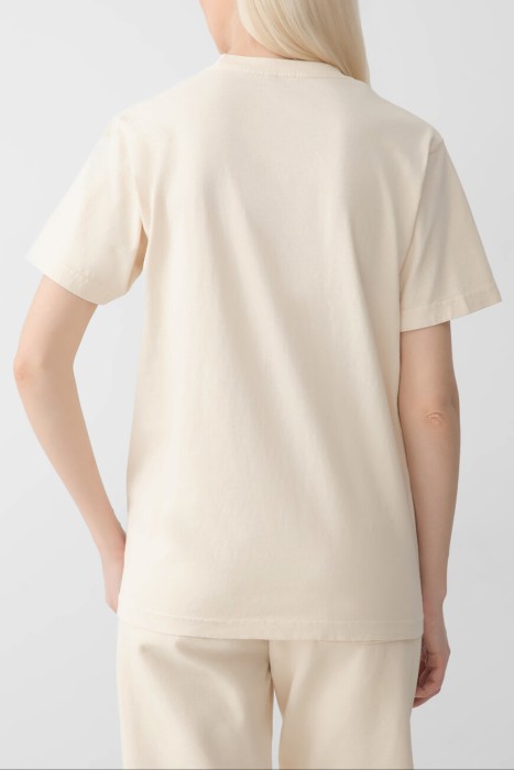 футболка sporty rich модель h&w crest от бренда sporty & rich вид слева