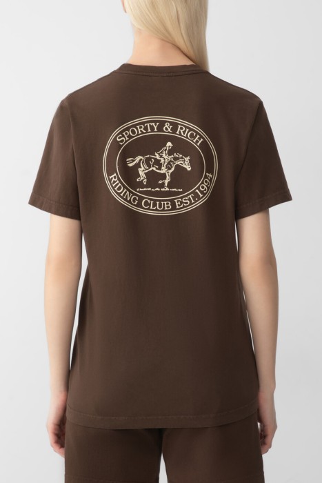 футболка sporty rich от бренда sporty & rich вид слева