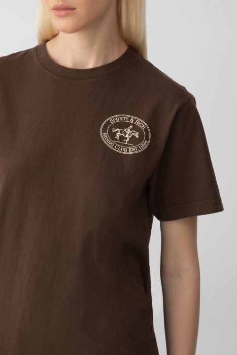 футболка sporty rich из америки вид сбоку