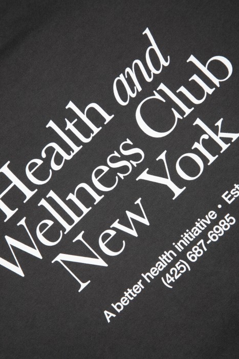 футболка sporty&rich для взрослого возраста с изнаночной стороны