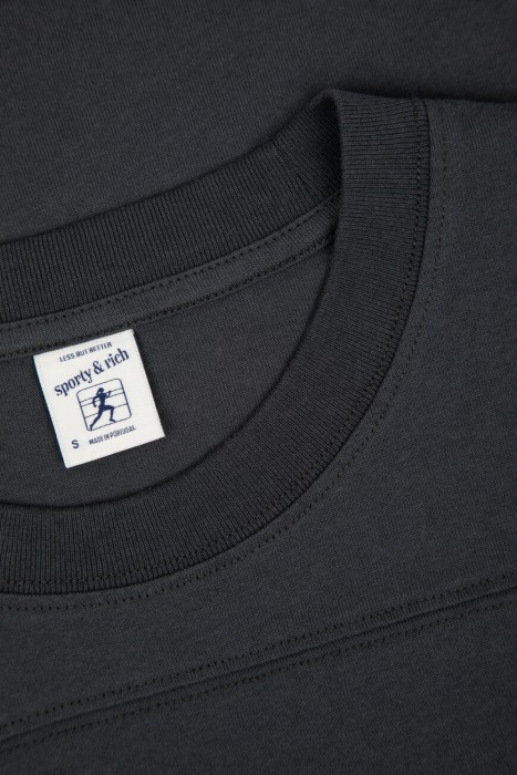 футболка sporty&rich из хлопка спереди