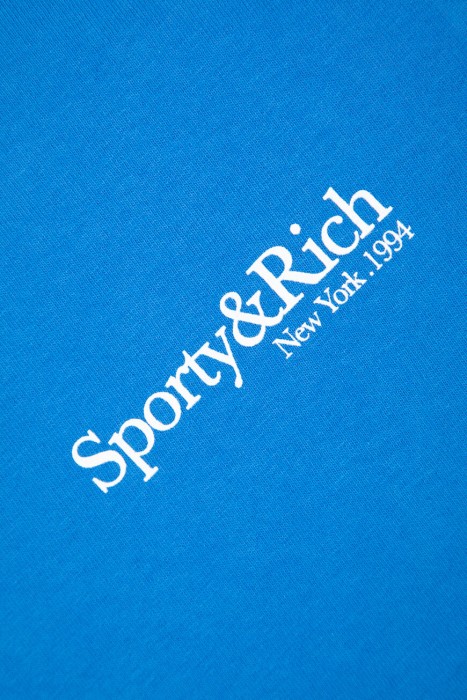 футболка sporty&rich универсального стиля с лицевой стороны