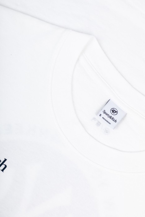 футболка sporty&rich из хлопка спереди