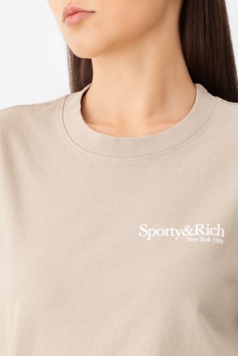 футболка sporty&rich из америки вид сбоку