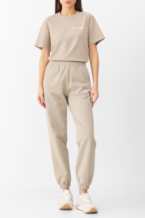 футболка sporty&rich из хлопка спереди