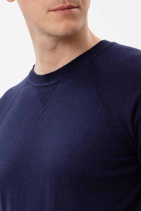 футболка-свитер  из италии вид сбоку