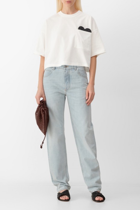 футболка  из хлопка спереди