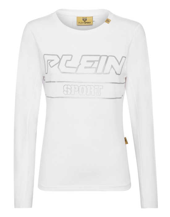 футболка  от бренда plein sport вид слева