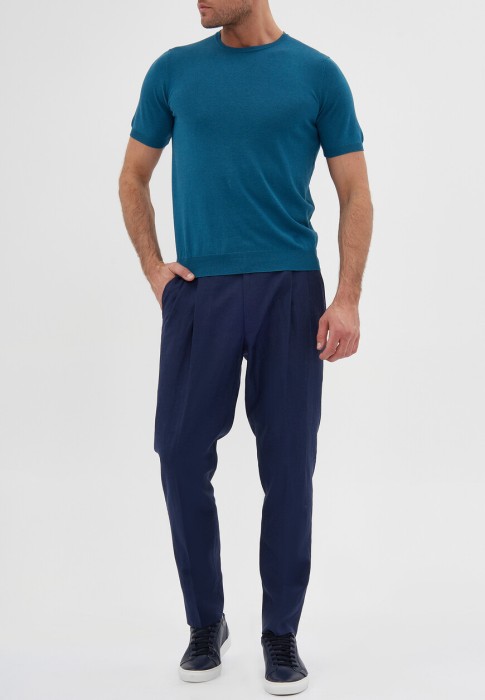 футболка  от бренда corneliani вид слева