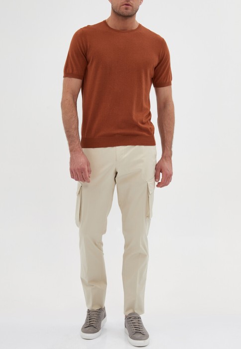 футболка  от бренда corneliani вид слева