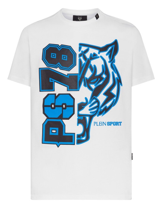 футболка  от бренда plein sport вид слева