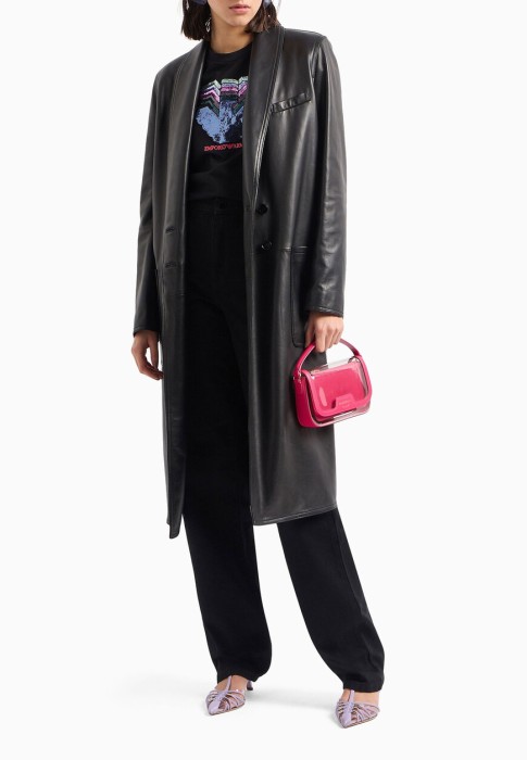 футболка  от бренда emporio armani вид слева