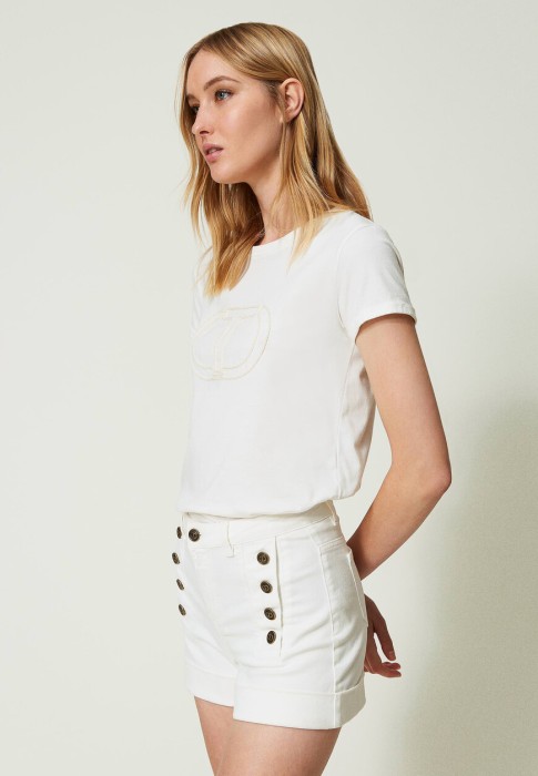 футболка  из италии вид сбоку