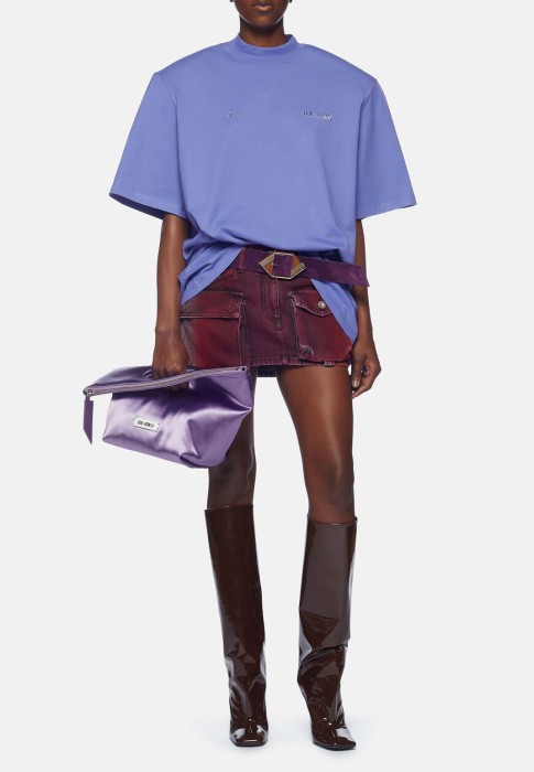 футболка  от бренда the attico вид слева