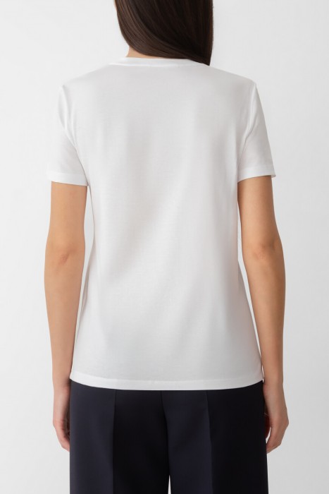 футболка  от бренда max mara вид слева