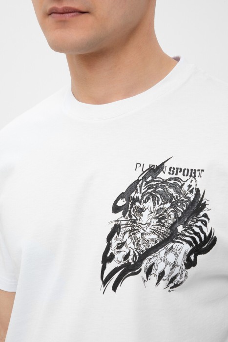 футболка  из италии вид сбоку