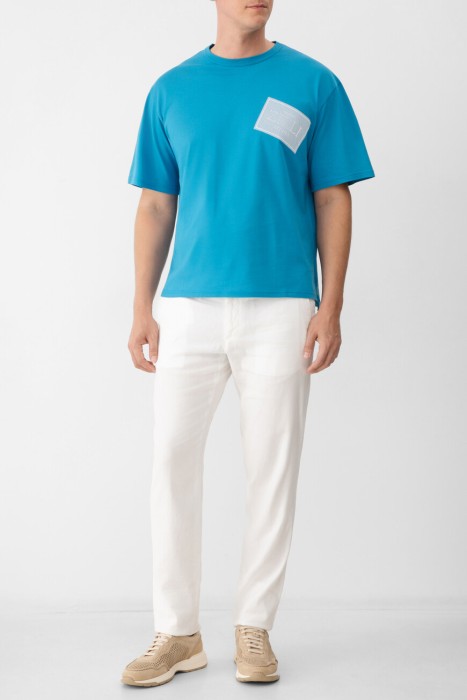 Товар голубого цвета с внутренней стороны