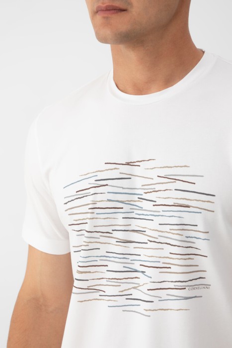 футболка  из италии вид сбоку