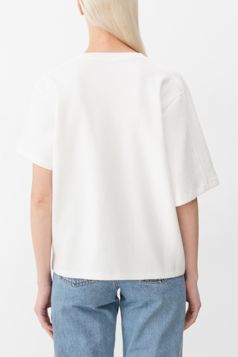 футболка  от бренда loewe вид слева