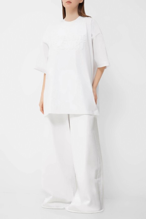 футболка  для взрослого возраста с изнаночной стороны