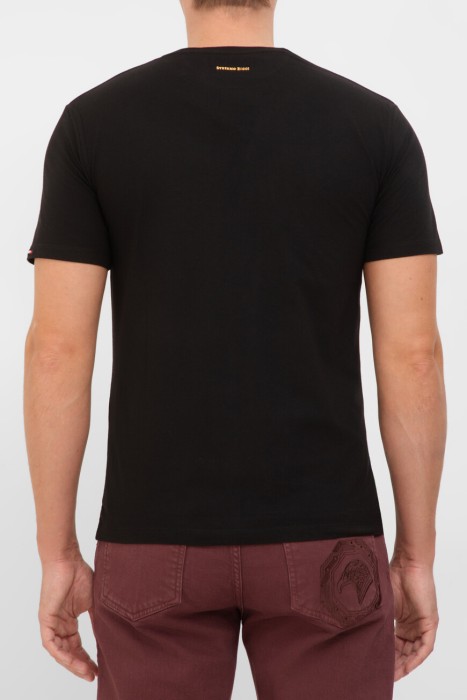 футболка  от бренда stefano ricci вид слева