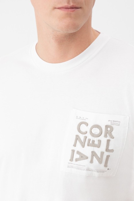 футболка  из италии вид сбоку