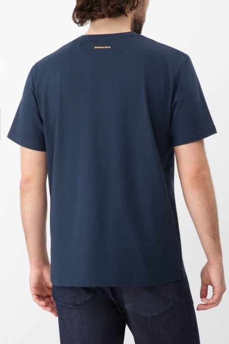 футболка  от бренда stefano ricci вид слева