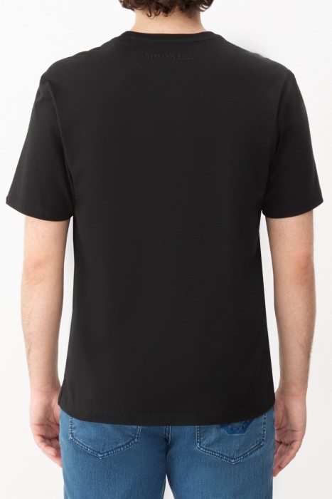 футболка  от бренда stefano ricci вид слева