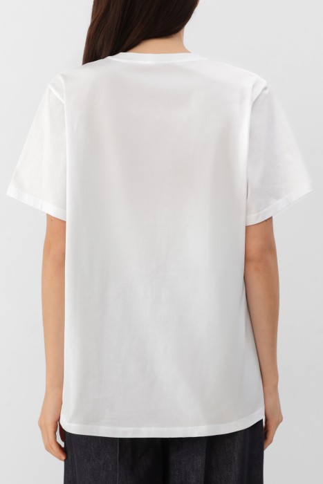 футболка  от бренда max mara вид слева