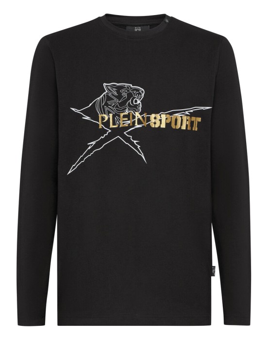 футболка  от бренда plein sport вид слева