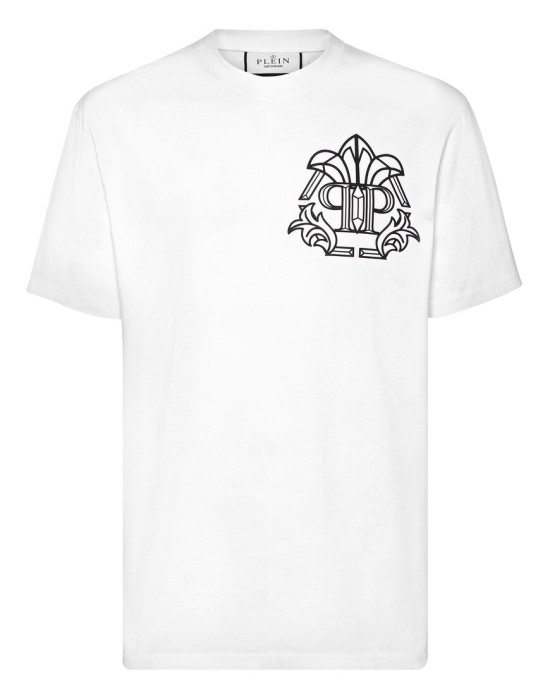 футболка  от бренда philipp plein вид слева