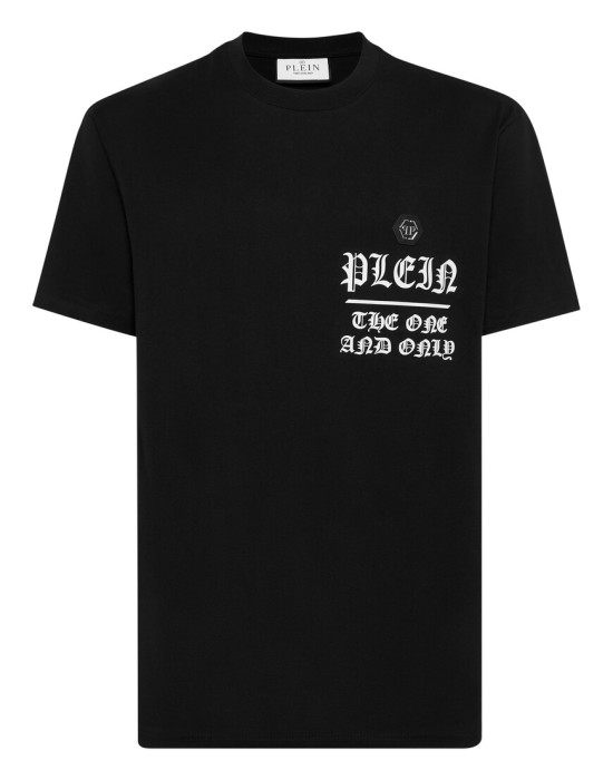 футболка  от бренда philipp plein вид слева