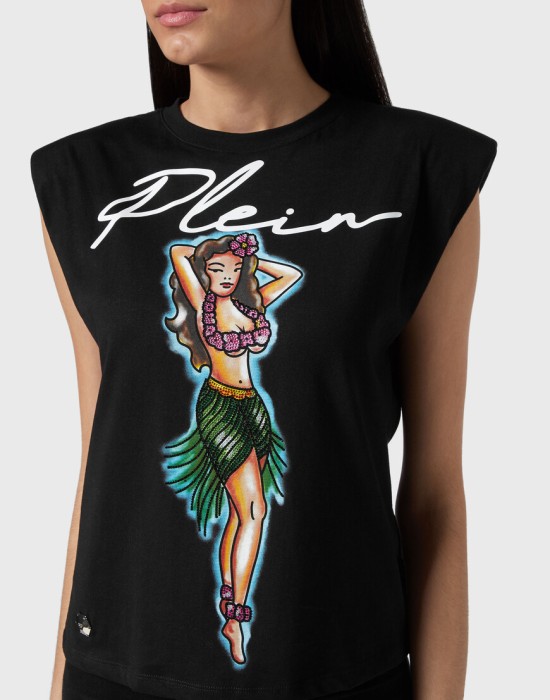 футболка  из америки вид сбоку