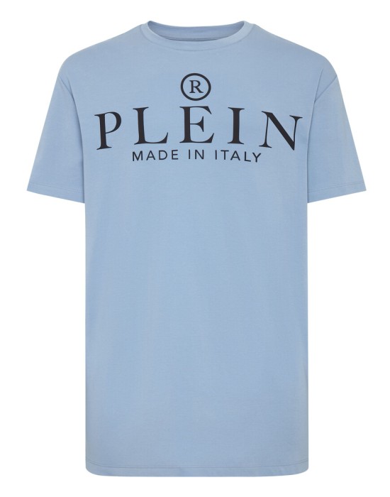 футболка  от бренда philipp plein вид слева