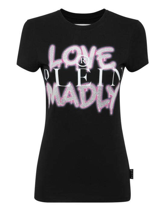 футболка  от бренда philipp plein вид слева