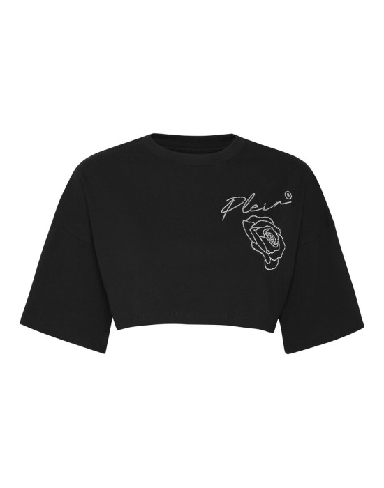 футболка  от бренда philipp plein вид слева