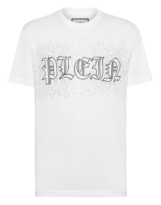 футболка  от бренда philipp plein вид слева