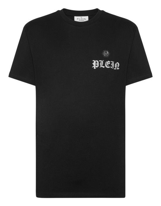 футболка  от бренда philipp plein вид слева