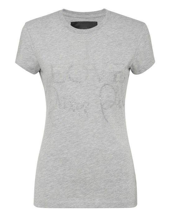 футболка  от бренда philipp plein вид слева