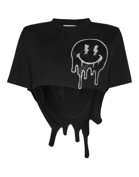 футболка  от бренда philipp plein вид слева