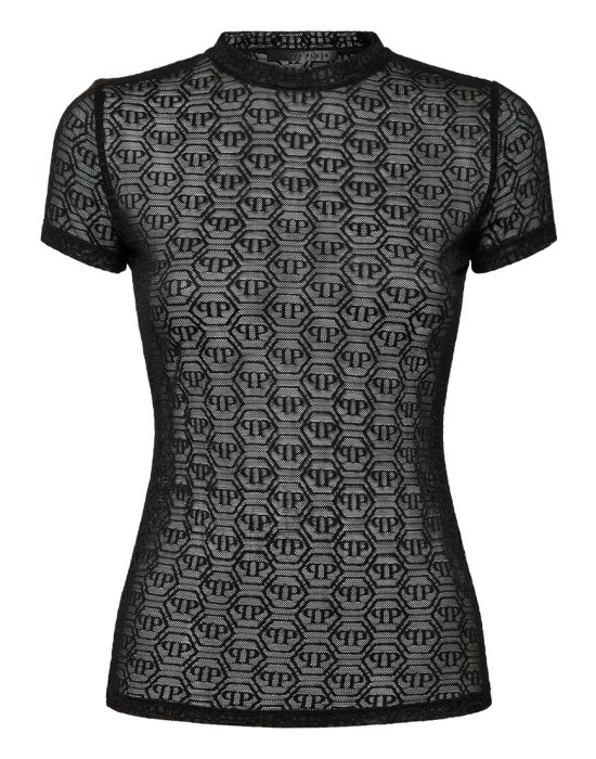 футболка  от бренда philipp plein вид слева