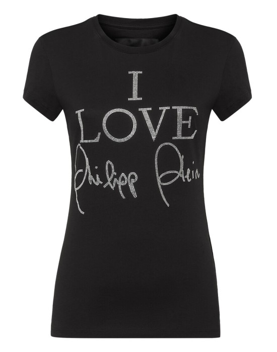 футболка  от бренда philipp plein вид слева