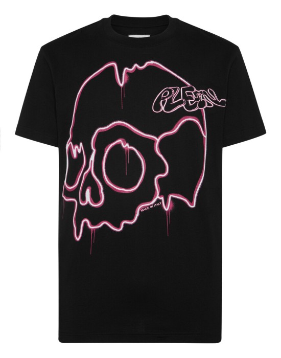 футболка  от бренда philipp plein вид слева