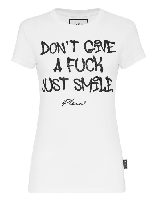 футболка  от бренда philipp plein вид слева