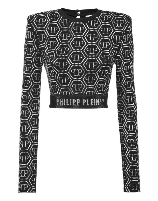 футболка  от бренда philipp plein вид слева