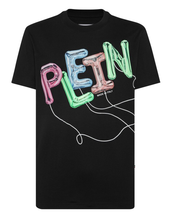 футболка  от бренда philipp plein вид слева