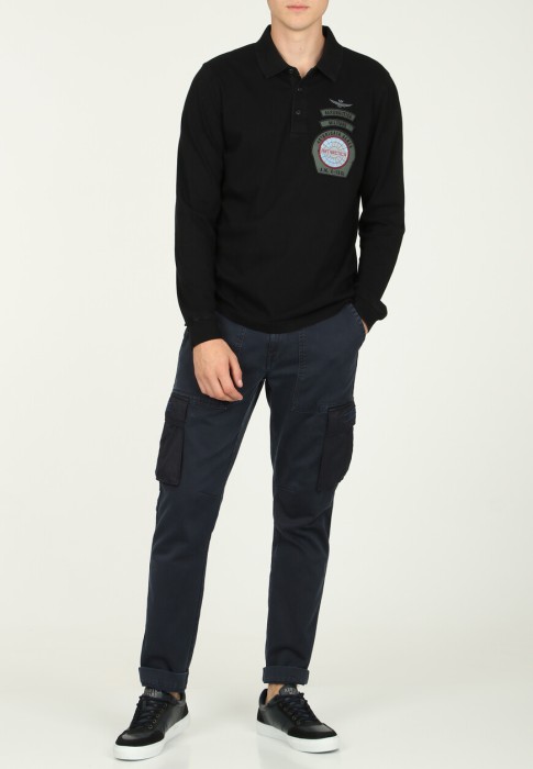 футболка  от бренда aeronautica militare вид слева