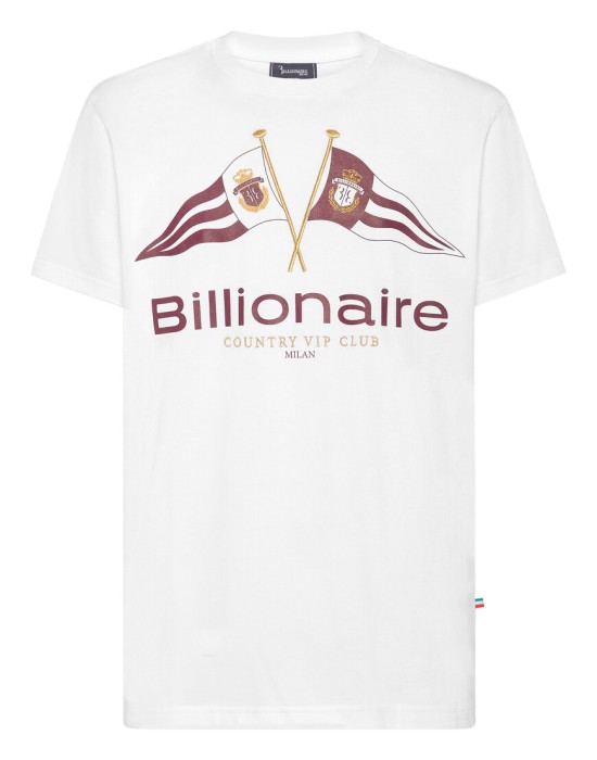 футболка  от бренда billionaire вид слева